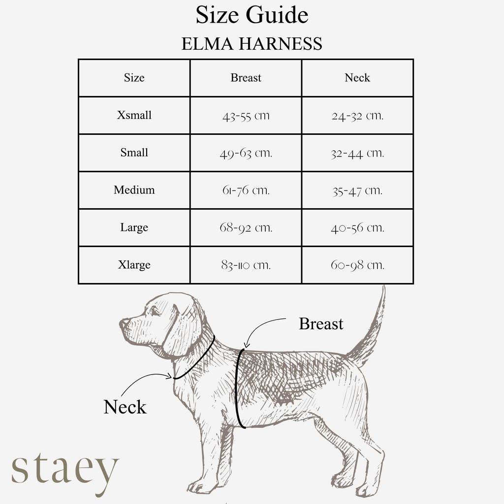 Dog Harness Elma - Mocca