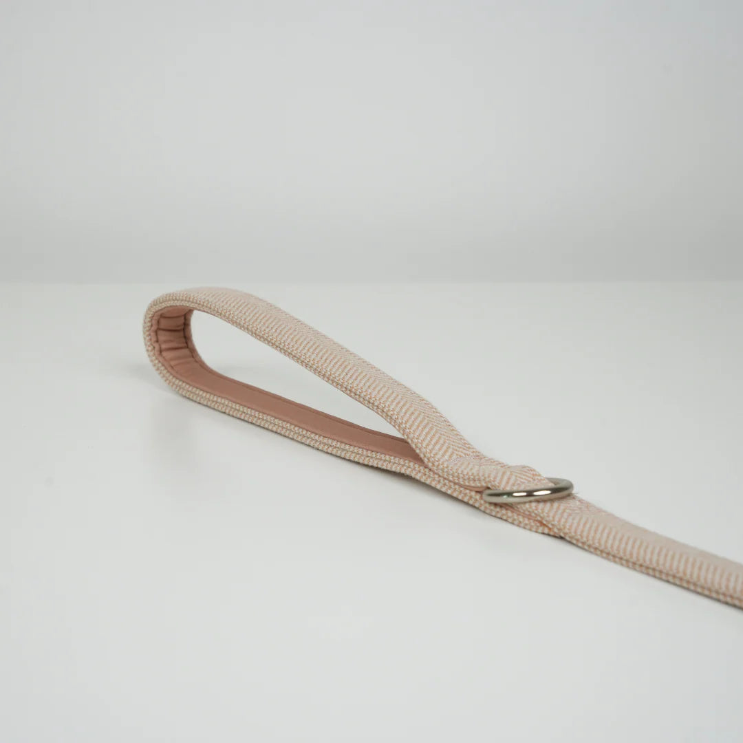 ELMA DOG LEASH | LIGHT ROSE