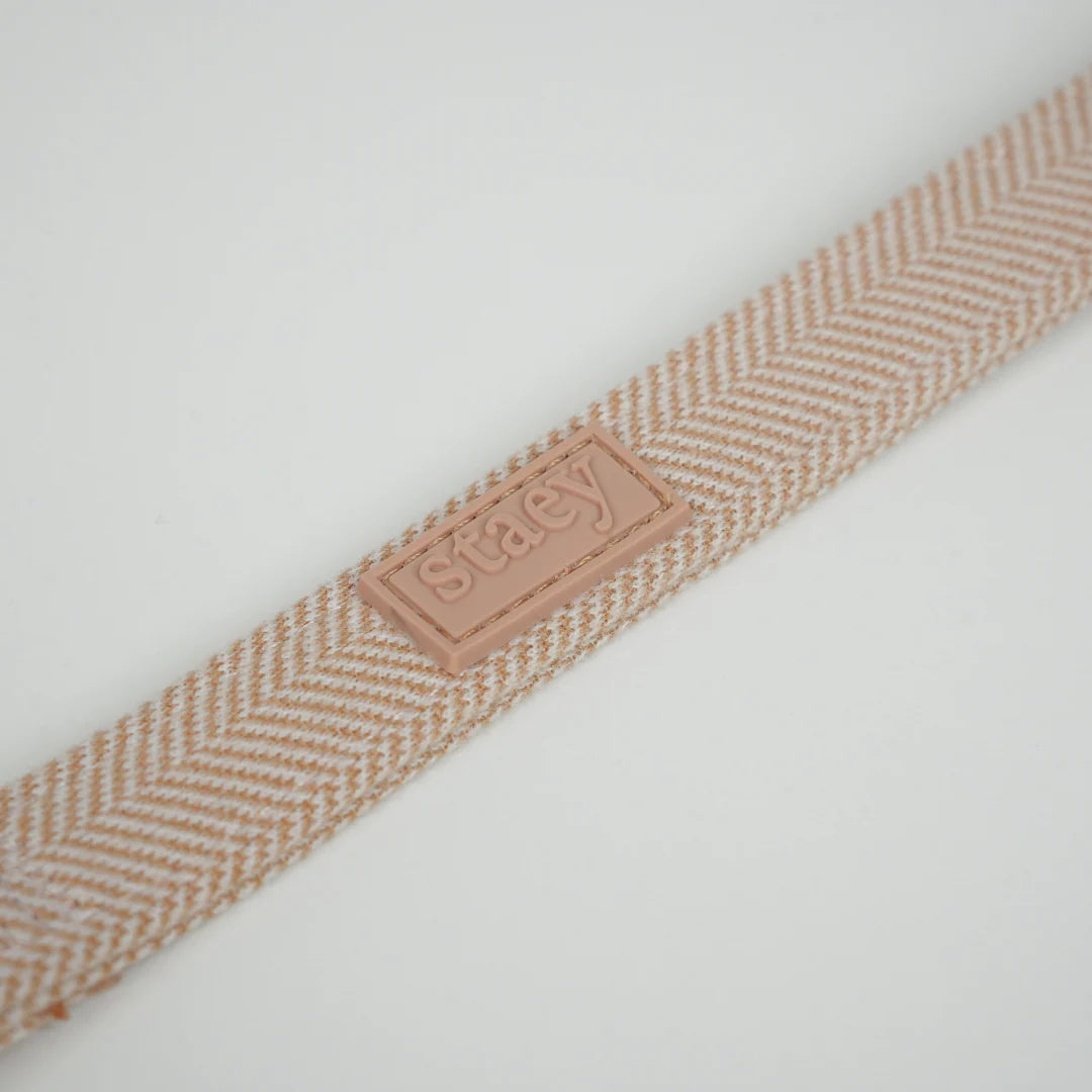 ELMA DOG LEASH | LIGHT ROSE