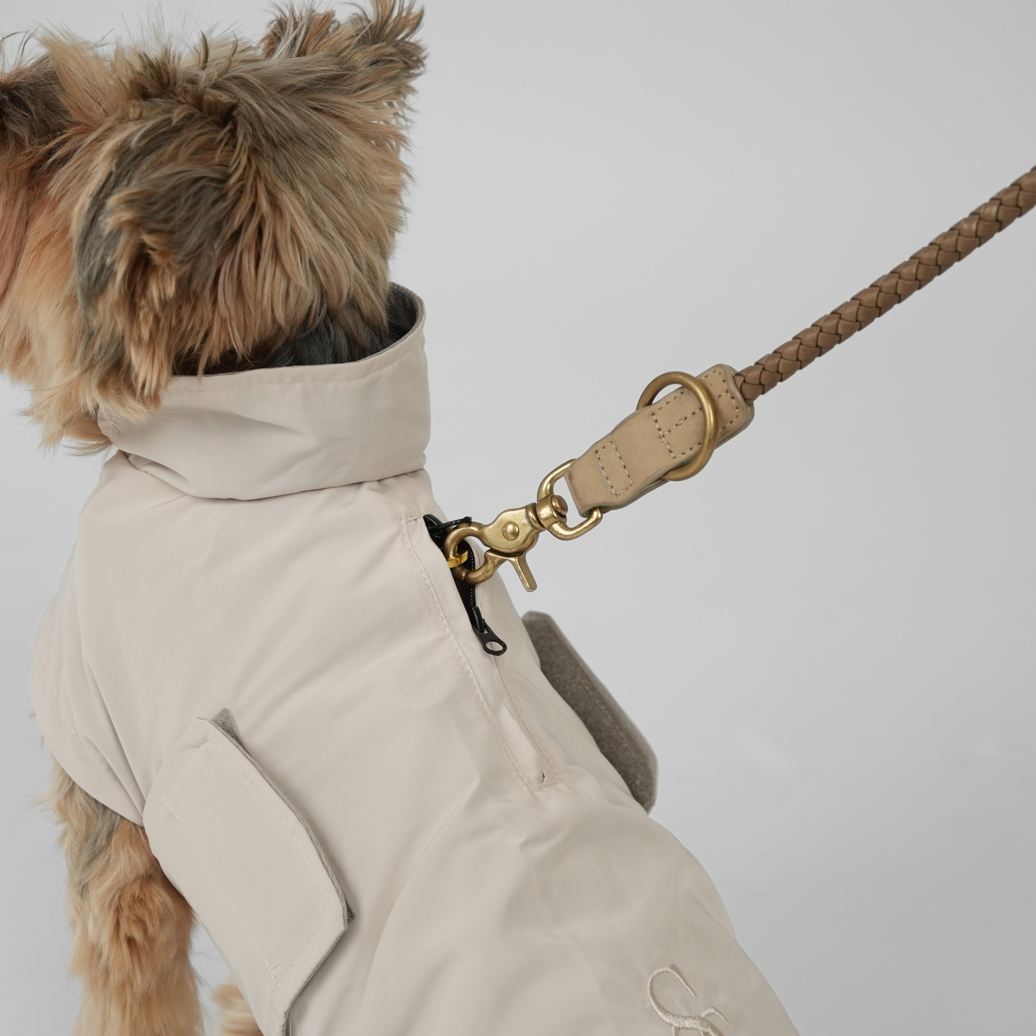 Dog Raincoat Vega - Nature
