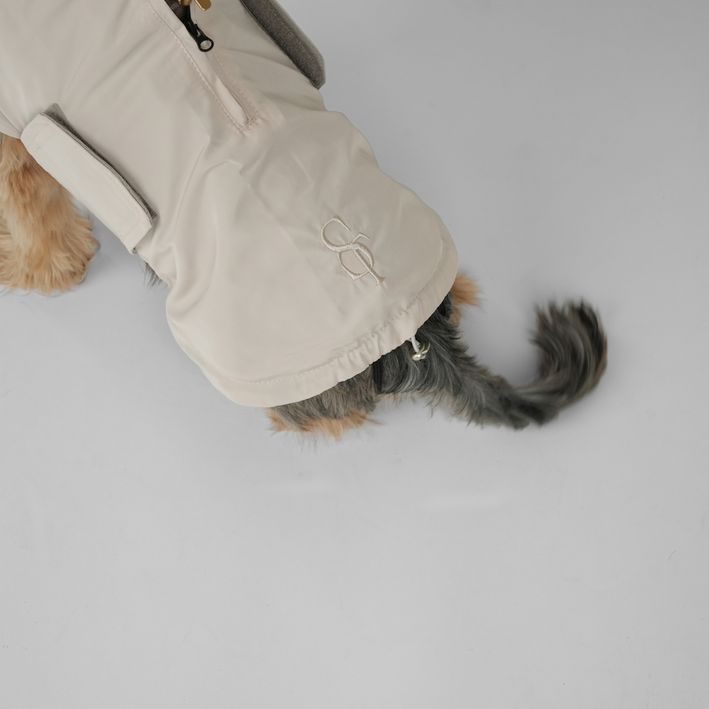 Dog Raincoat Vega - Nature