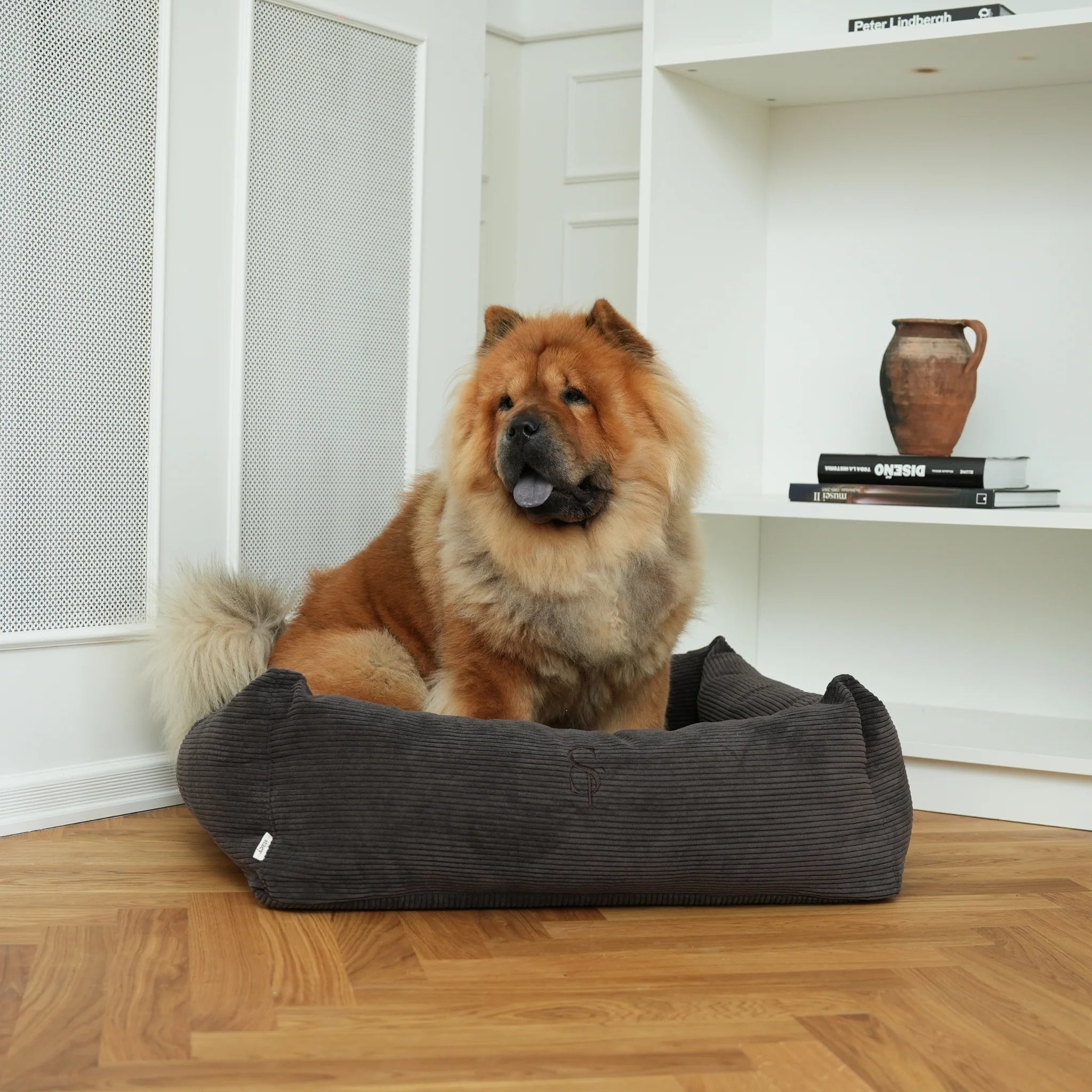 Be Dog Bed | Dark Oak Corduroy