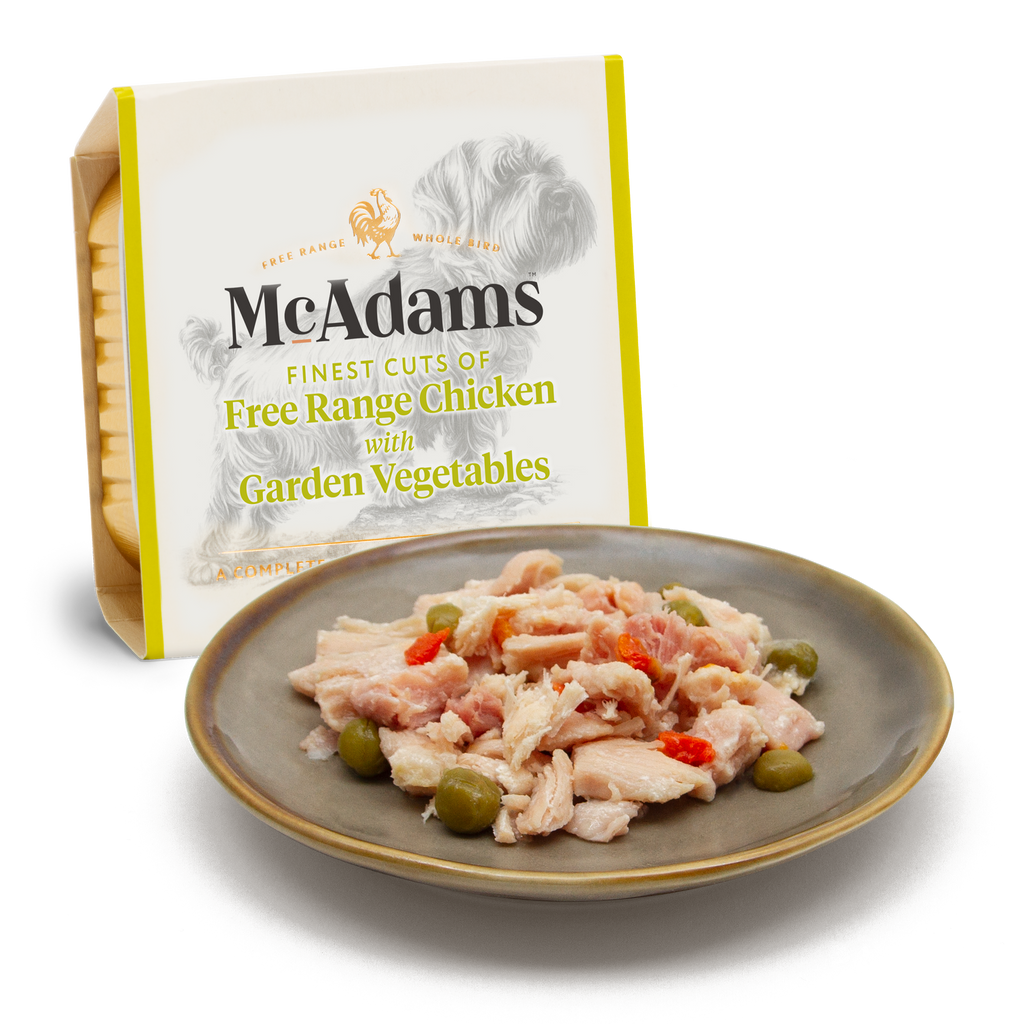 Free Range Chicken with Garden Vegetables 150g