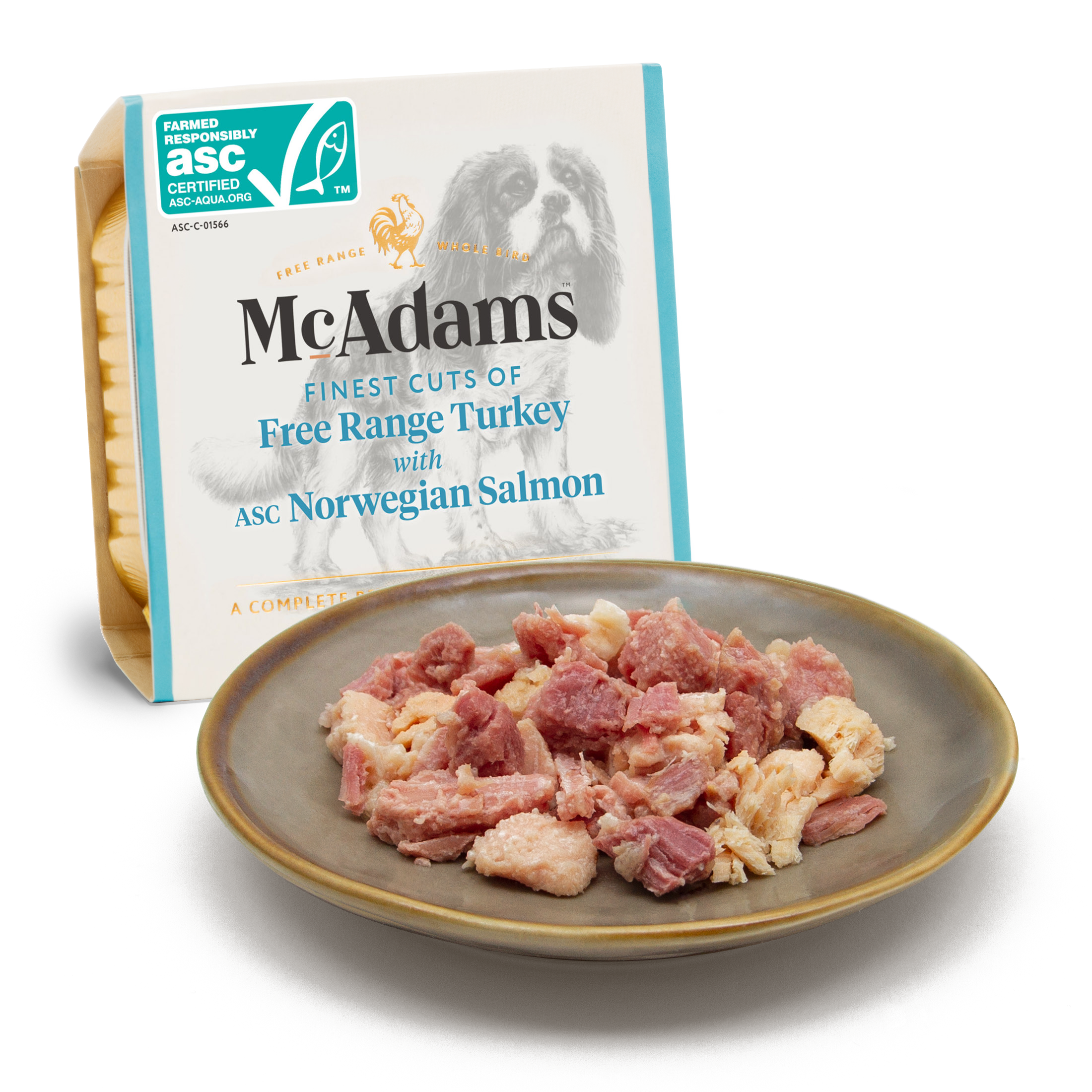 Free Range Turkey with Norwegian Salmon 150g