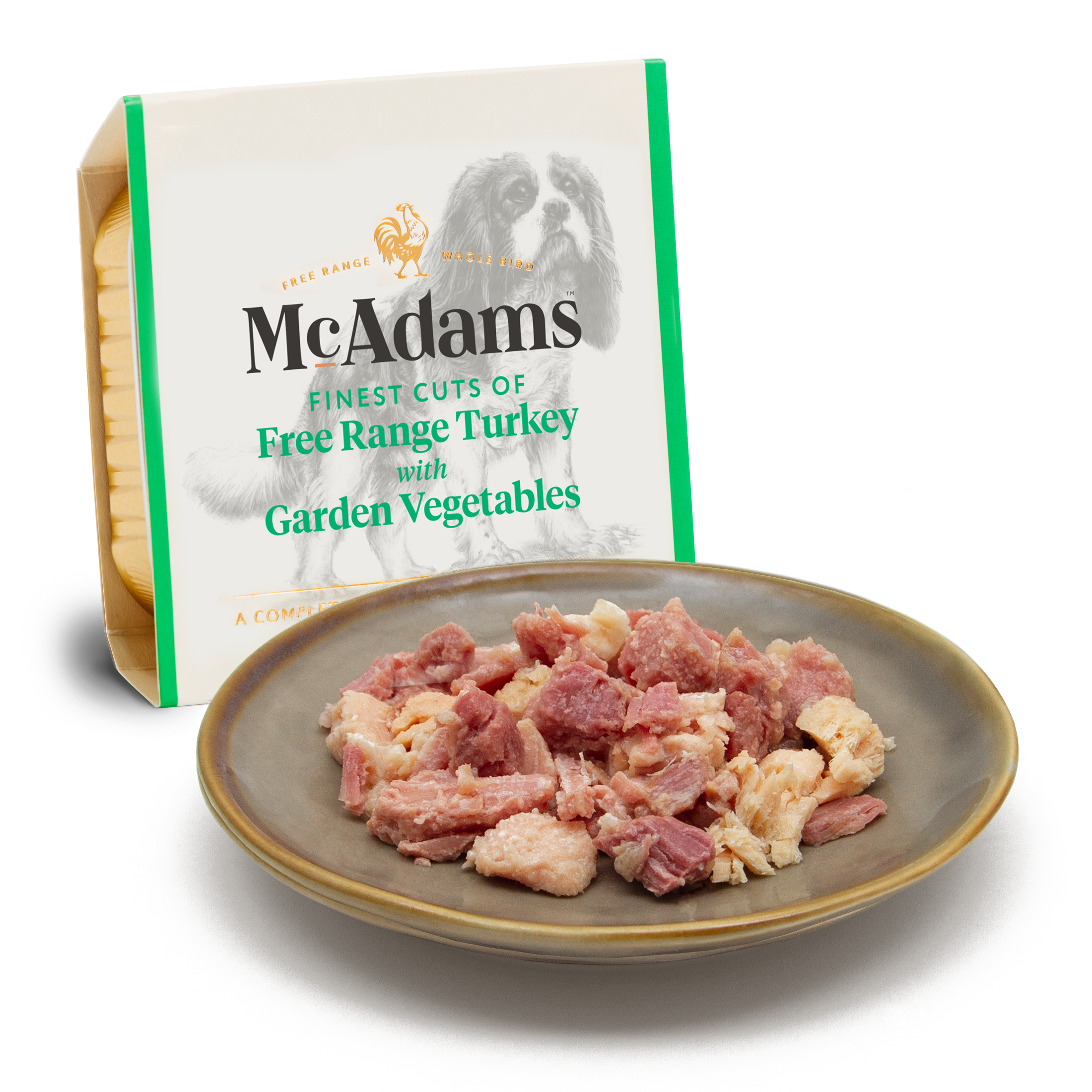 Free Range Turkey with Garden Vegetables 150g