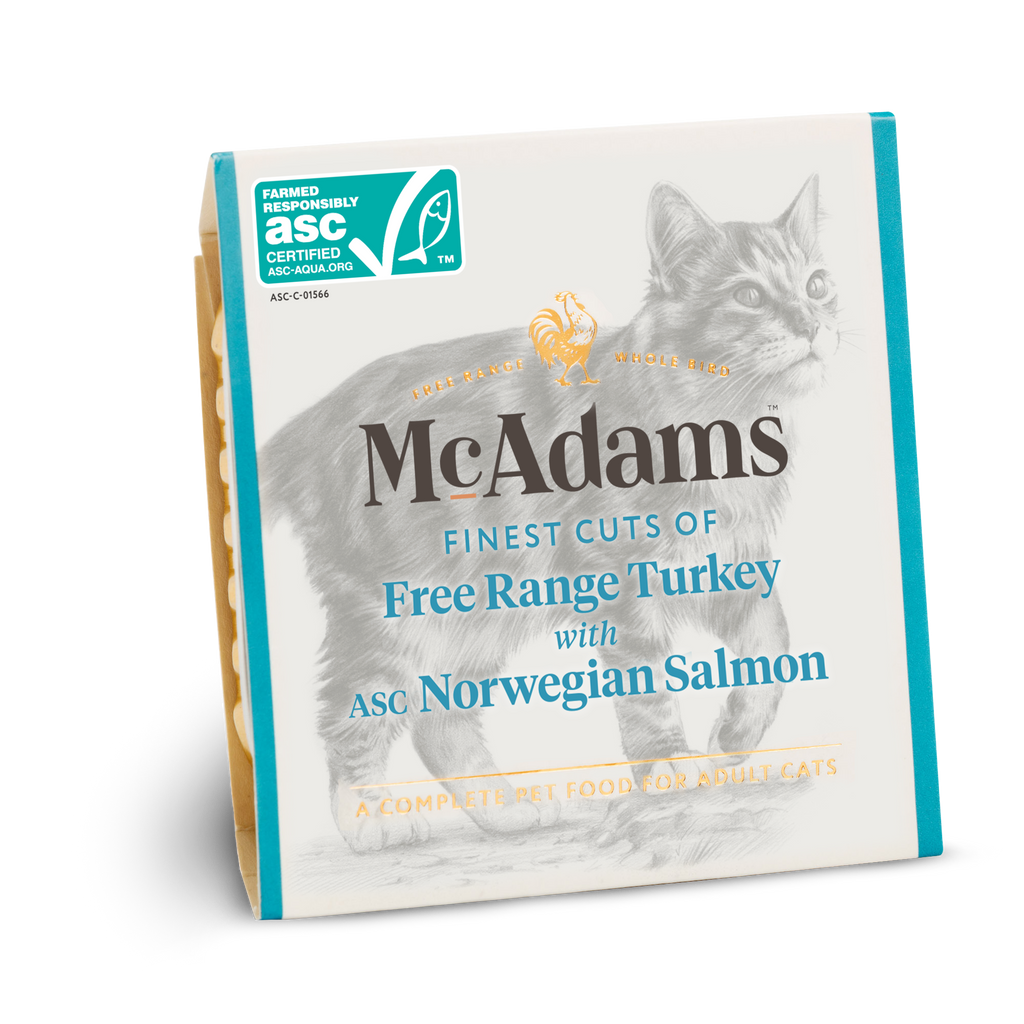 McAdams - Free Range Turkey with Norwegian Salmon  100g