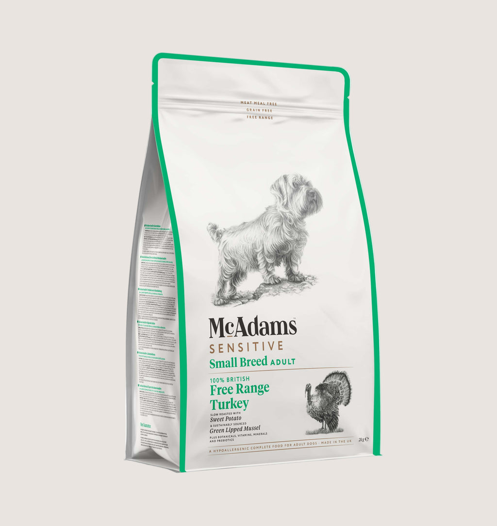 McAdams Sensitive Small Breed - Free Range Turkey