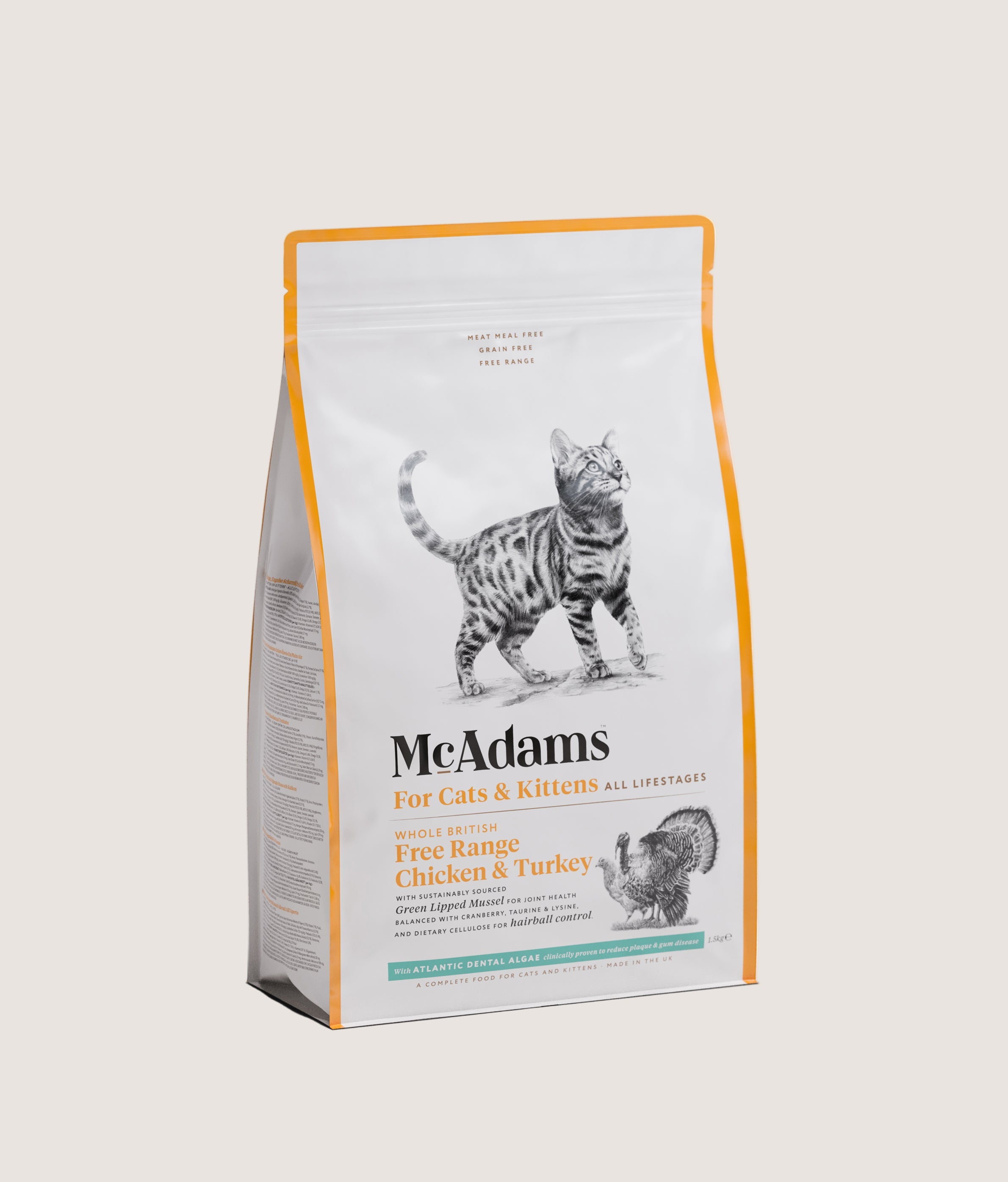 McAdams Cats & Kittens - Free Range Chicken & Turkey