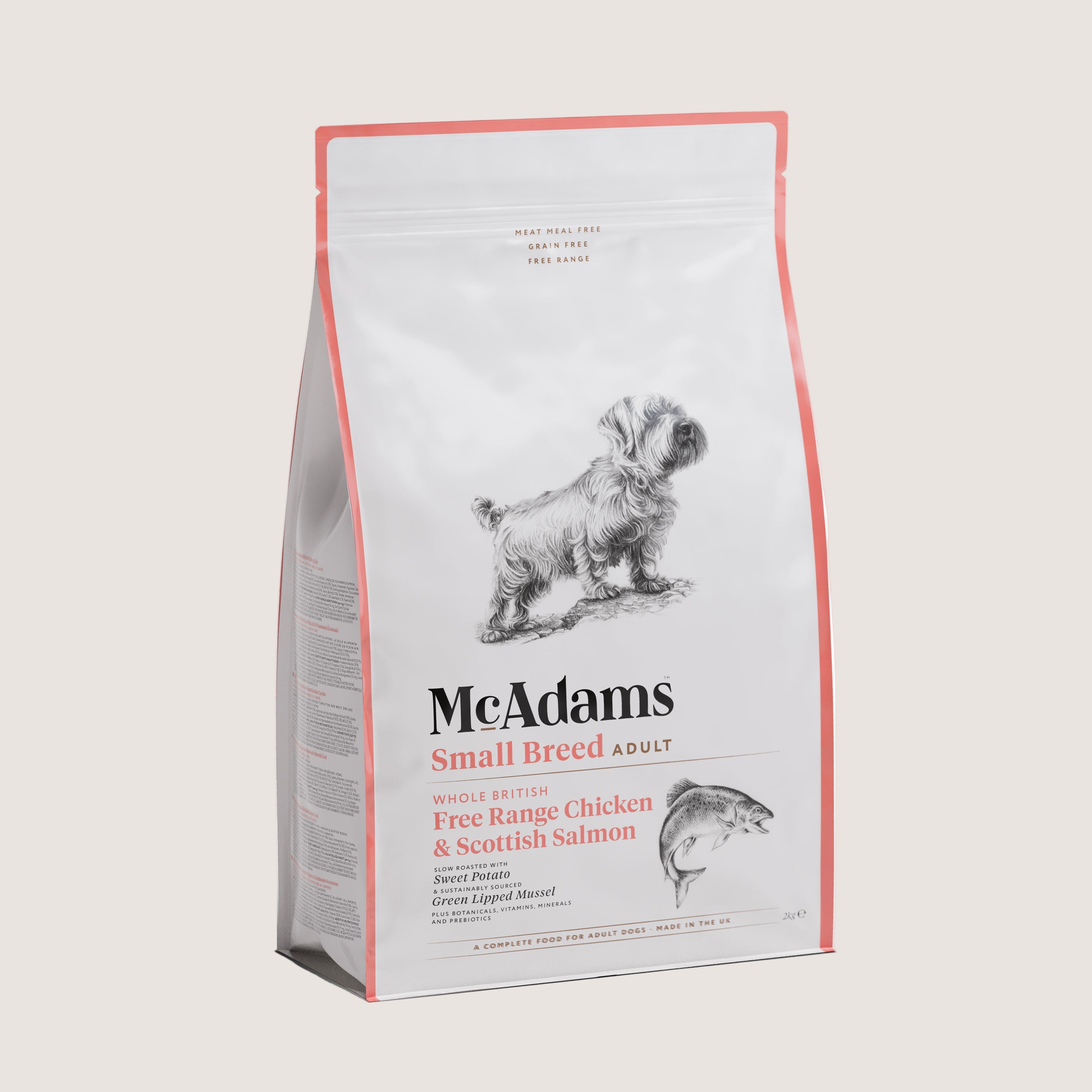 Small Breed Free Range Chicken &amp; Salmon