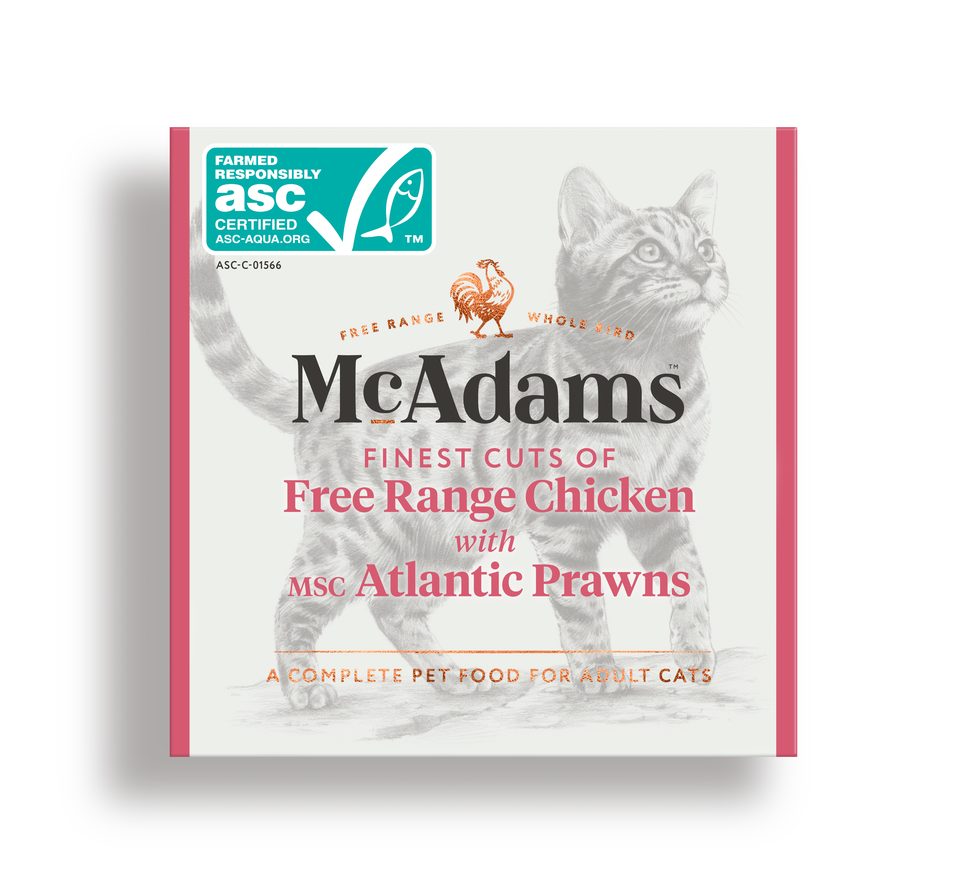 McAdams - Free Range Chicken with Atlantic Prawns  100g