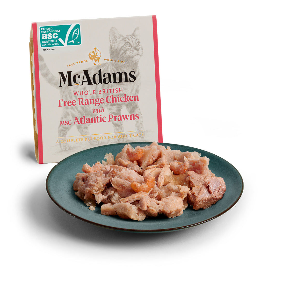 McAdams - Free Range Chicken with Atlantic Prawns  100g