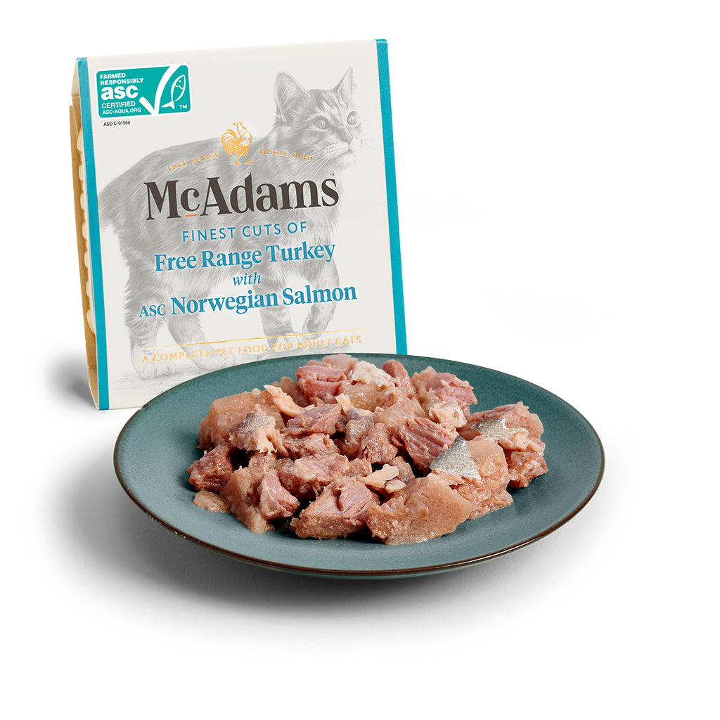 McAdams - Free Range Turkey with Norwegian Salmon  100g