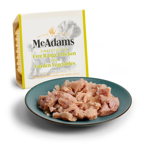 Free Range Chicken  with Garden Vegetables  150g