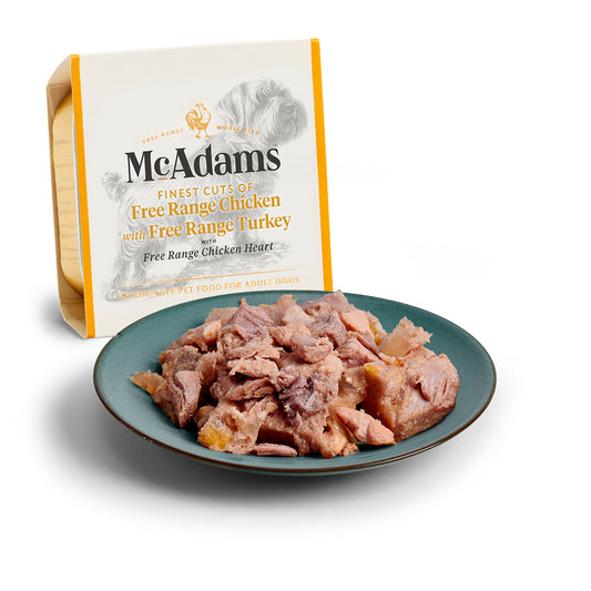 Free Range Chicken with Turkey & Heart  150g