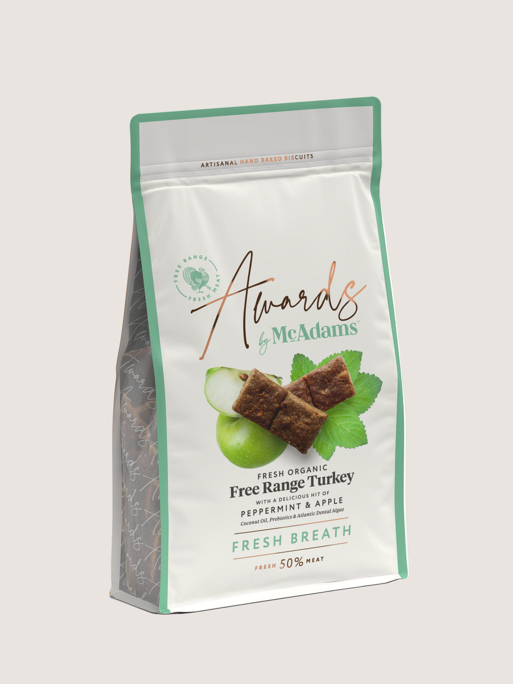 Awards Fresh Breath Free Range Turkey WITH PEPPERMINT &amp; APPLE