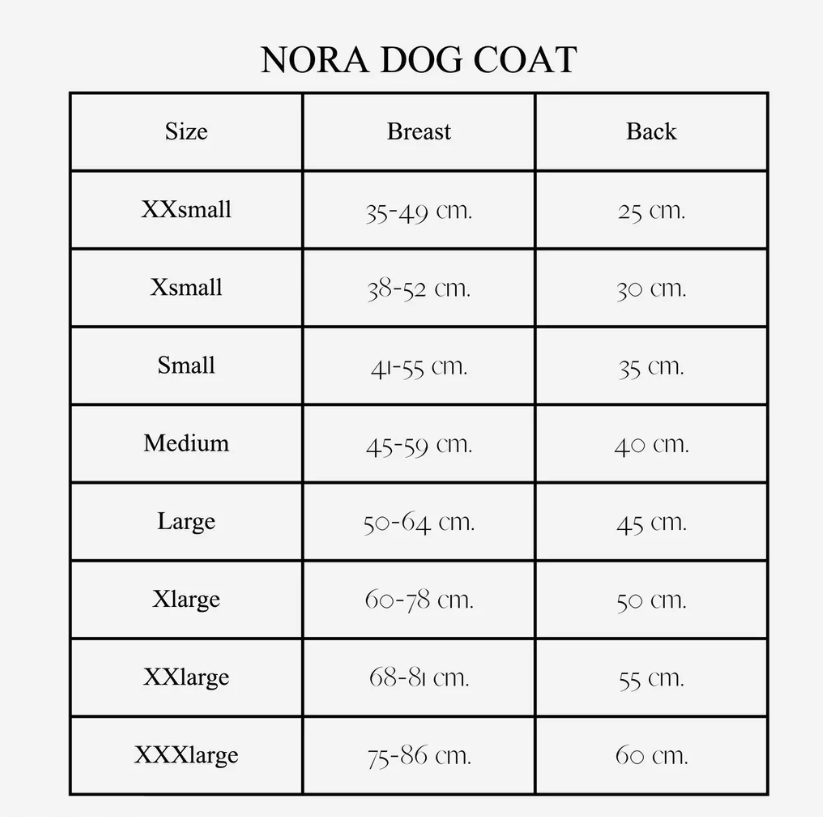 Dog Coat Nora - Reflective