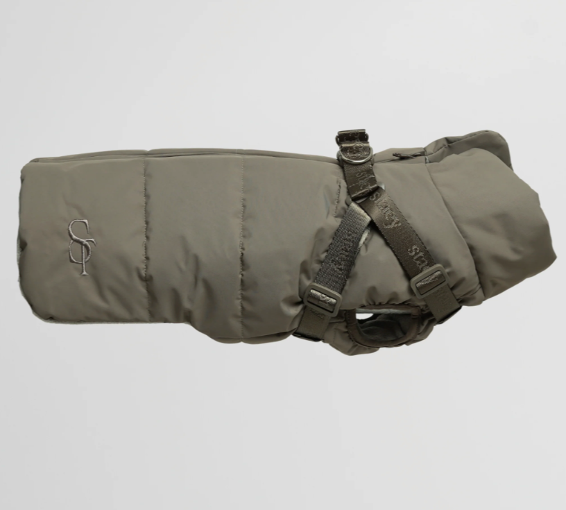 Vera Dog Coat w. Harness | Sage