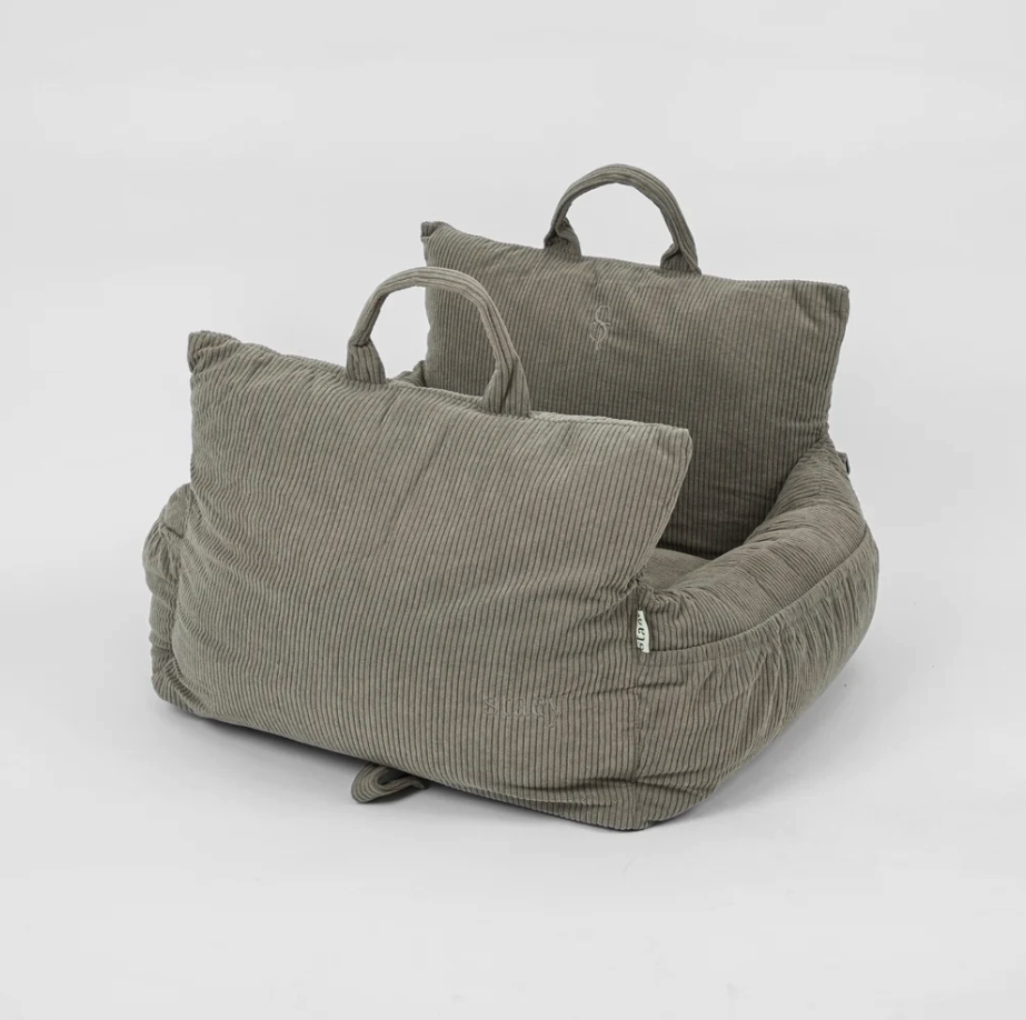 Lara bílsæti 2.0 | Taupe Corduroy