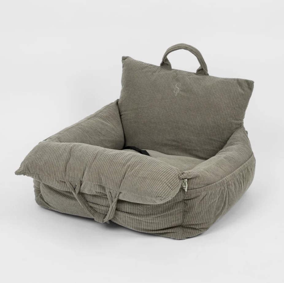 Lara bílsæti 2.0 | Taupe Corduroy