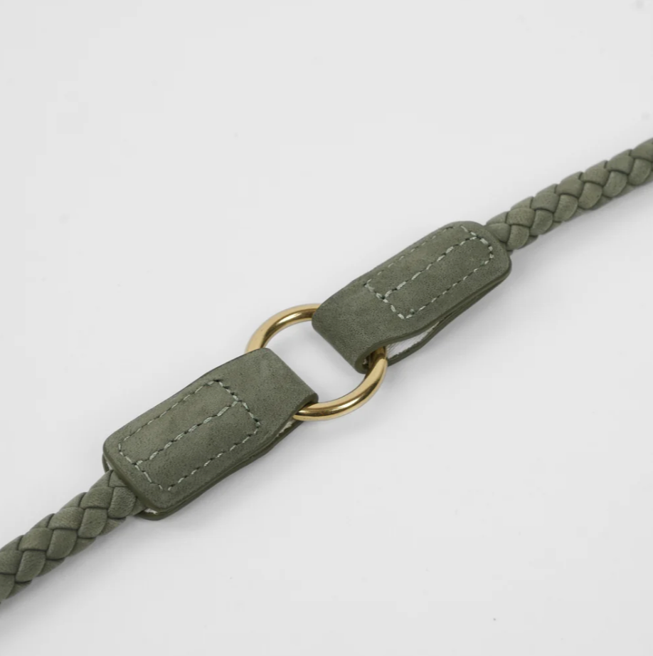 KAIA BRAIDED TAUMUR | Moss Green