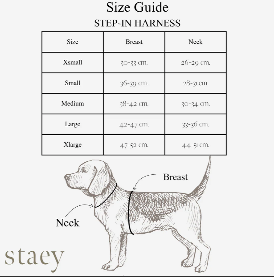 Teddy Step-In Dog beisli | Nature
