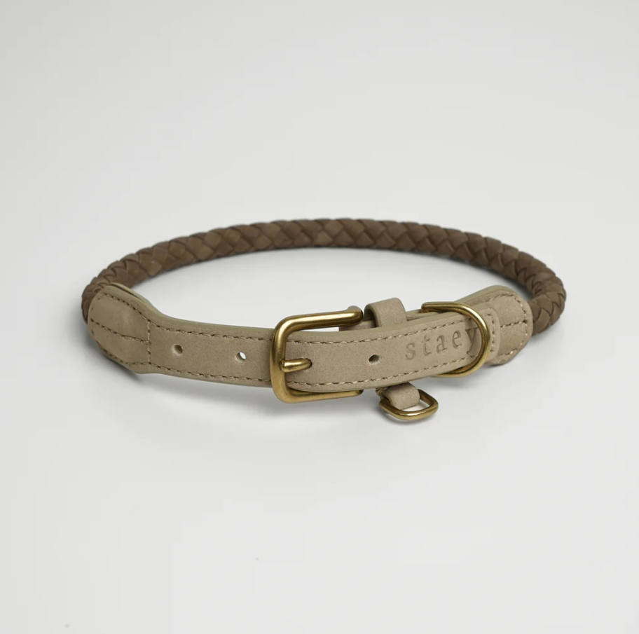 Kaia Braided Hálsól | Taupe