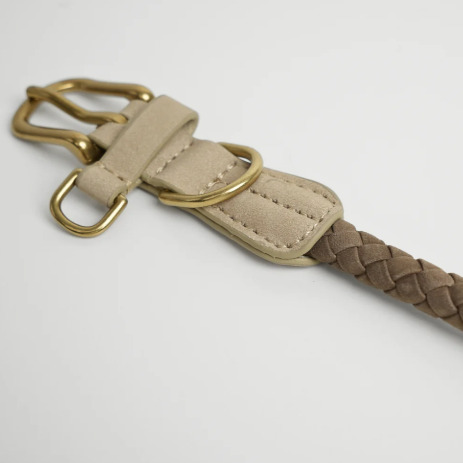 Kaia Braided Hálsól | Taupe