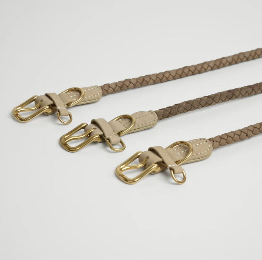 Kaia Braided Hálsól | Taupe