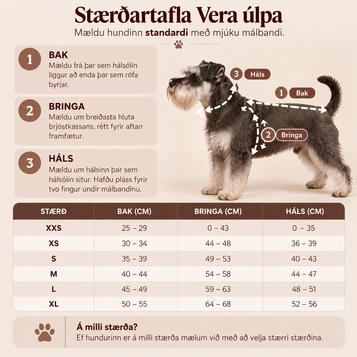 VERA ÚLPA MEÐ BEISLI | Sand